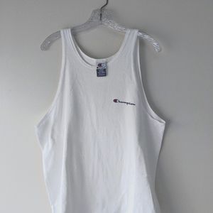Champion White Tank Top